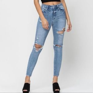 High Rise Skinny Jeans
